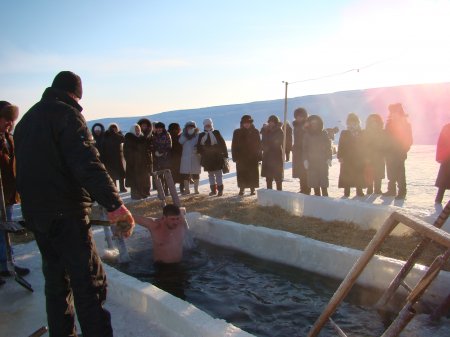 18 и 19 января татарский храм Покрова Пресвятой Богородицы отметил праздник Богоявления